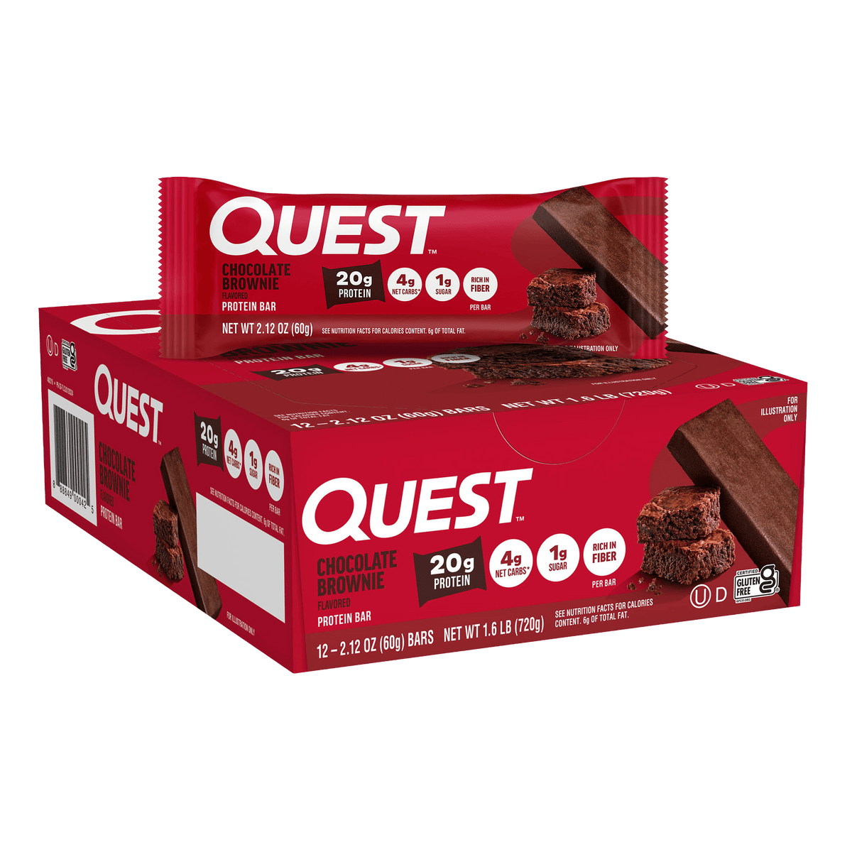 Large Protein Bar Bundle; 4 x 12ct. boxes - Save 10%