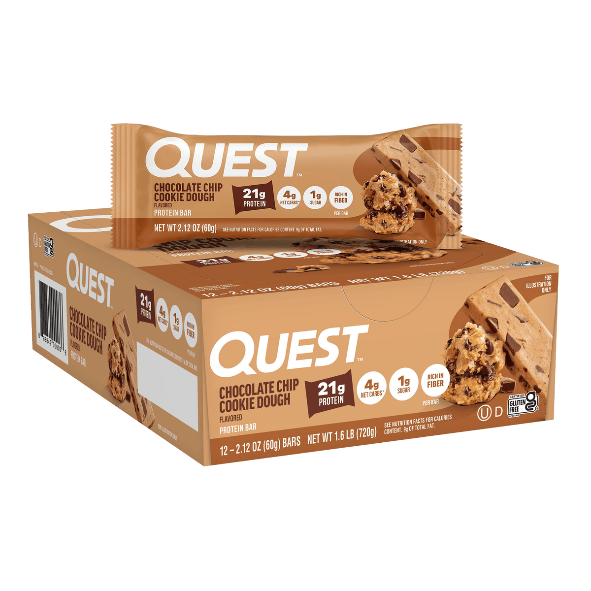 Large Protein Bar Bundle; 4 x 12ct. boxes - Save 10%